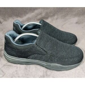 Tansmith Black Slip-on Casual Shoes Men's Size 10.5